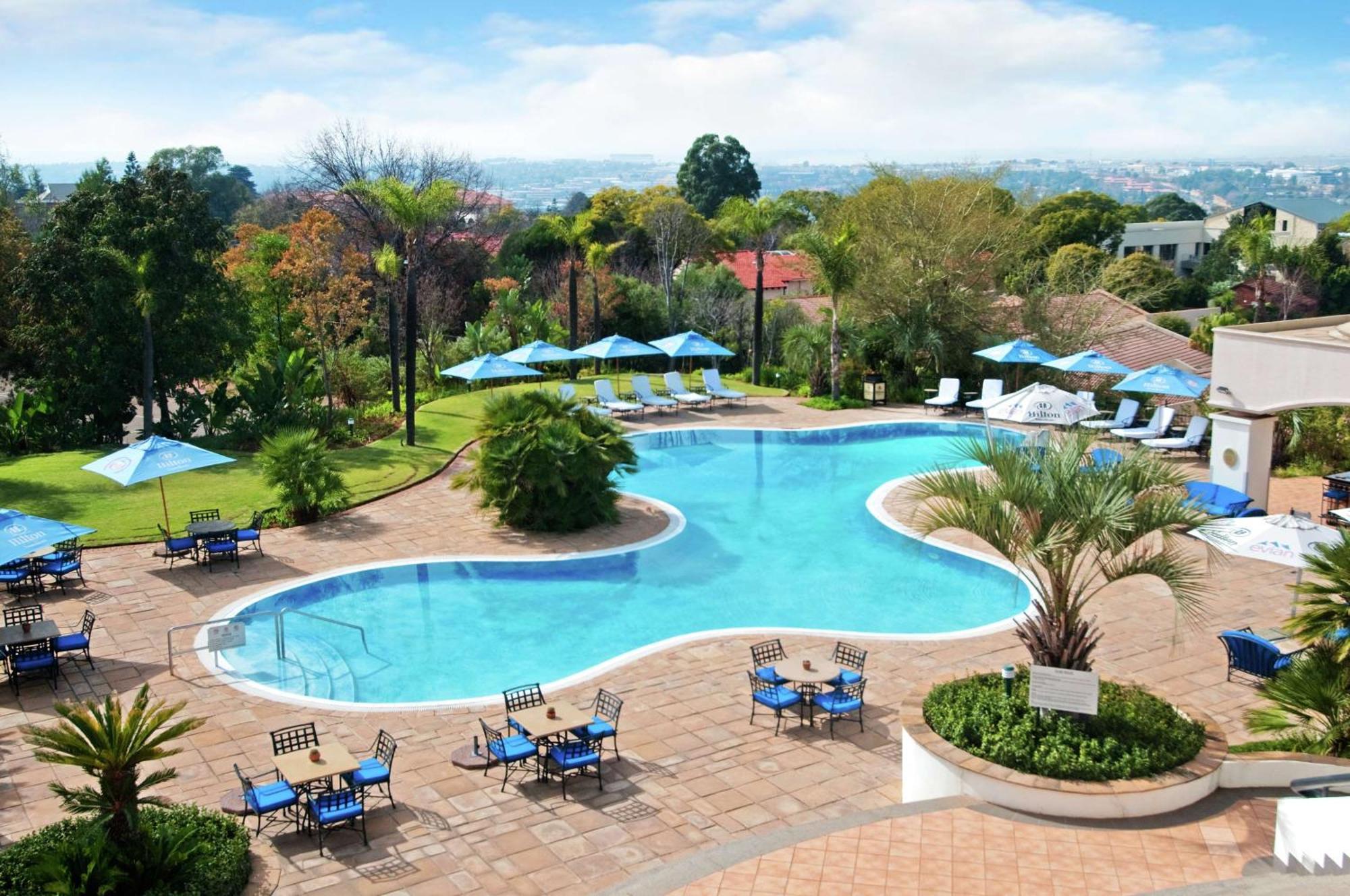 Hilton Sandton Joanesburgo Exterior foto